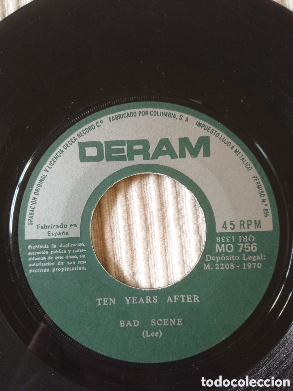 Discos de vinilo: Ten Years After - Bad Scene/Two Time Mama - Foto 5