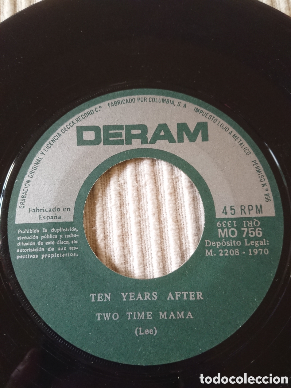 Discos de vinilo: Ten Years After - Bad Scene/Two Time Mama - Foto 8