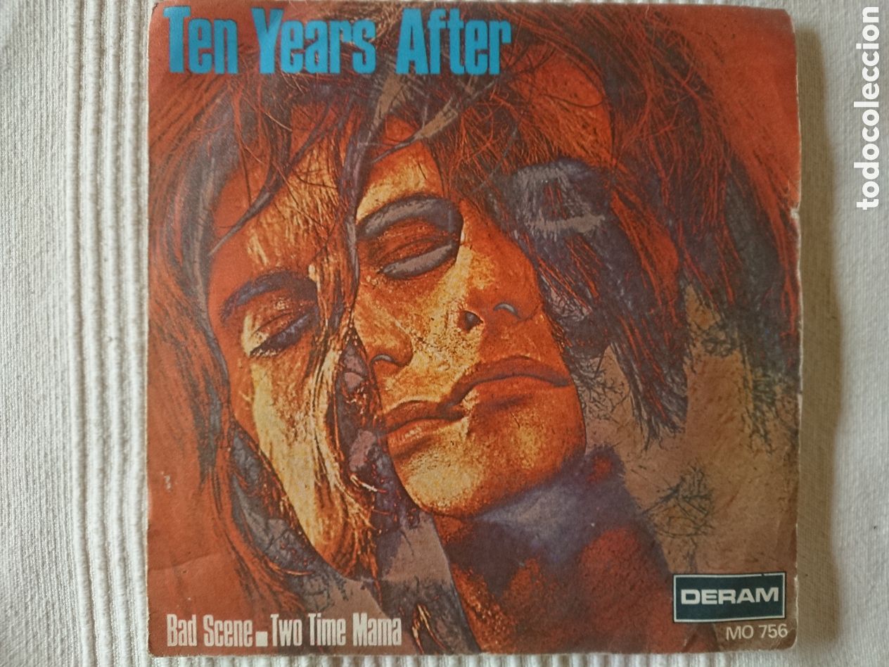 Discos de vinilo: Ten Years After - Bad Scene/Two Time Mama - Foto 1