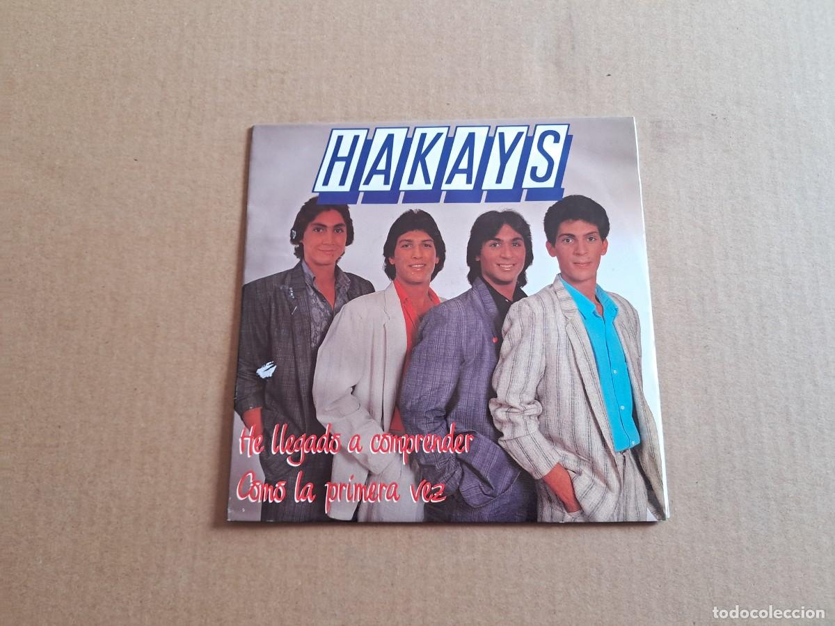 Discos de vinilo: HAKAYS - HE LLEGADO A COMPRENDER SINGLE 1987 - Foto 1
