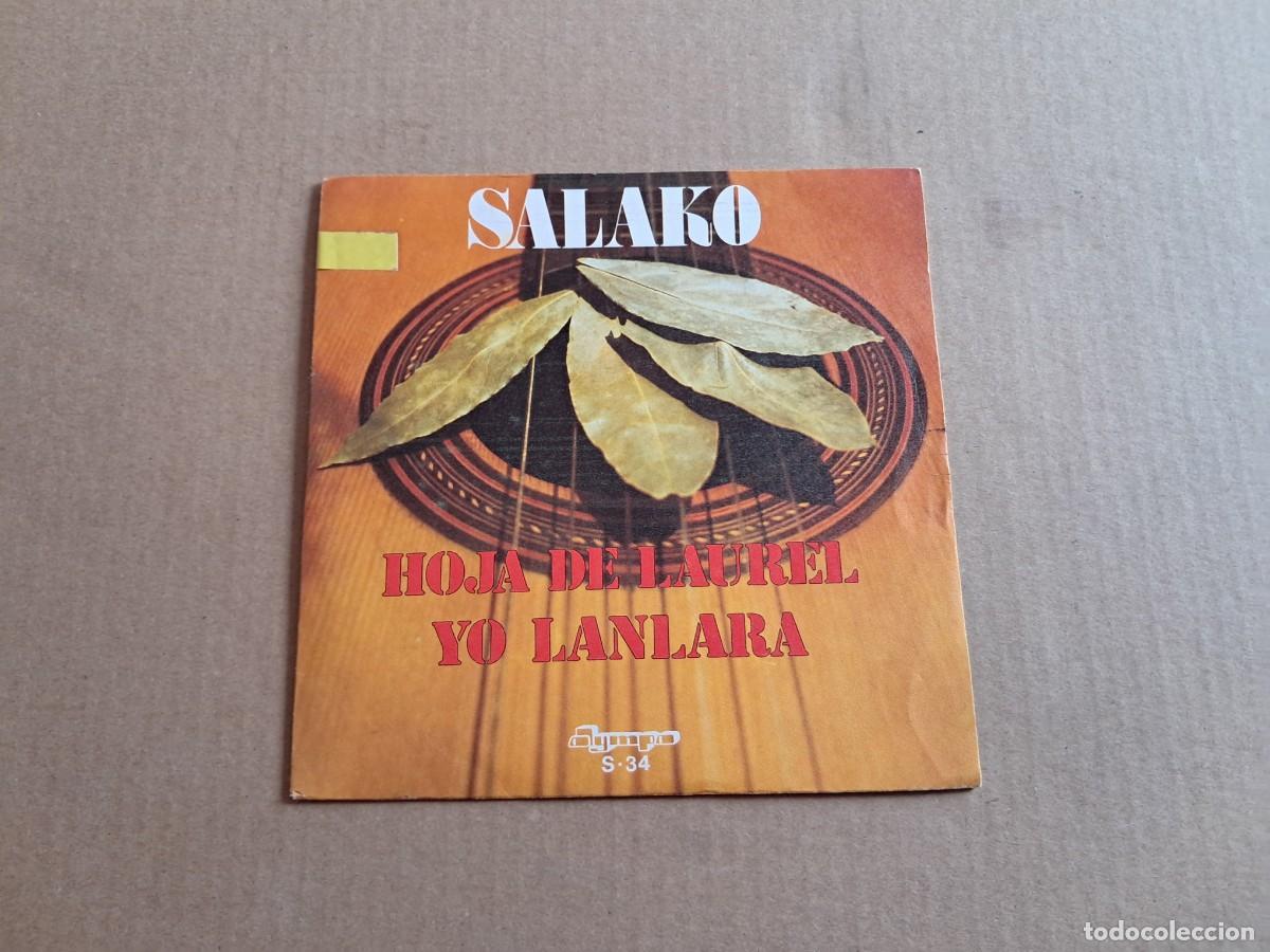 Discos de vinilo: SALAKO - HOJA DE LAUREL SINGLE 1974 - Foto 1