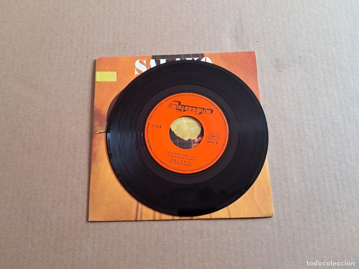 Discos de vinilo: SALAKO - HOJA DE LAUREL SINGLE 1974 - Foto 2