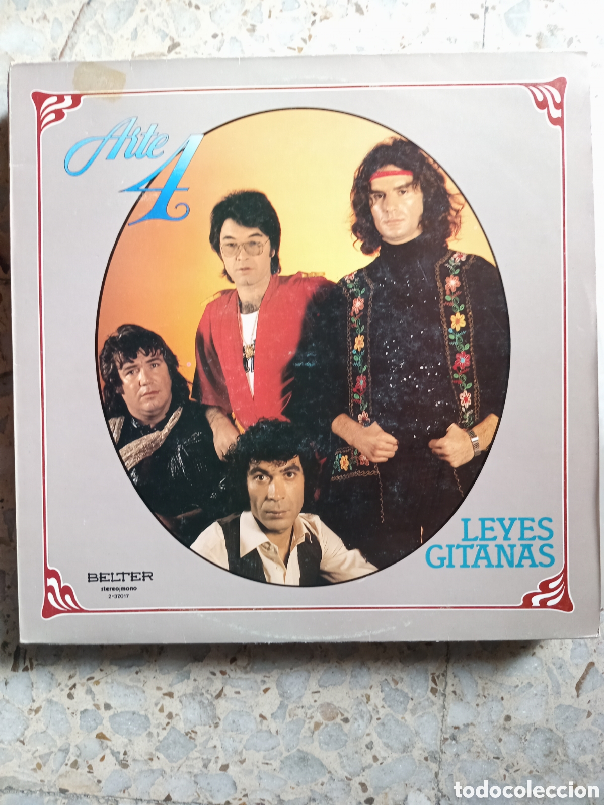 Discos de vinilo: LP ARTE 4 LEYES GITANAS 1981 - Foto 1