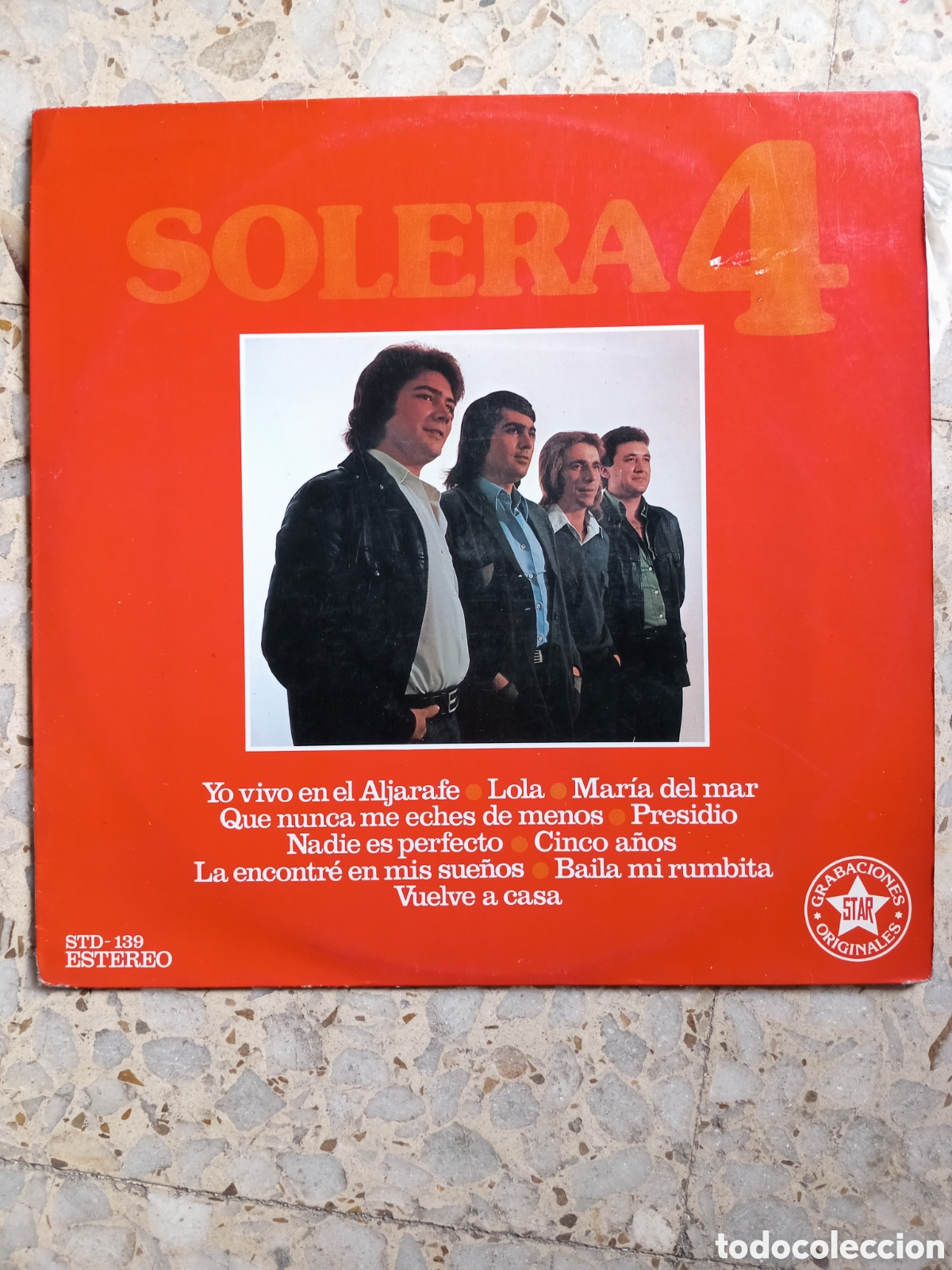 Discos de vinilo: LP SOLERA 4 YO VIVO EN EL ALJARAFE - Foto 1