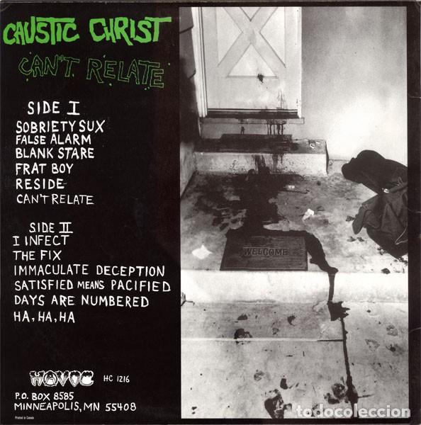 Discos de vinilo: Caustic Christ &ndash; Cant Relate - Vinilo - Foto 3