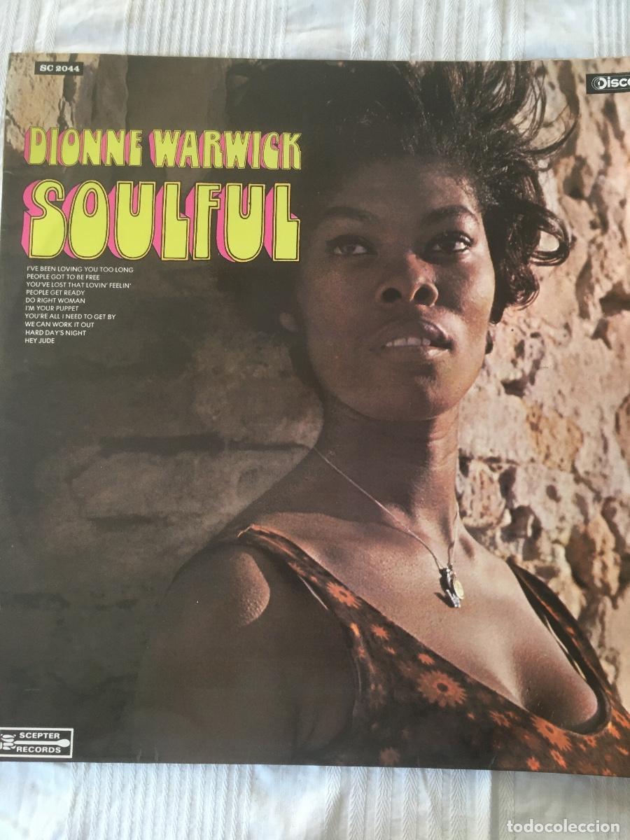 Discos de vinilo: DIONNE WARWICK. Soulful - Foto 1