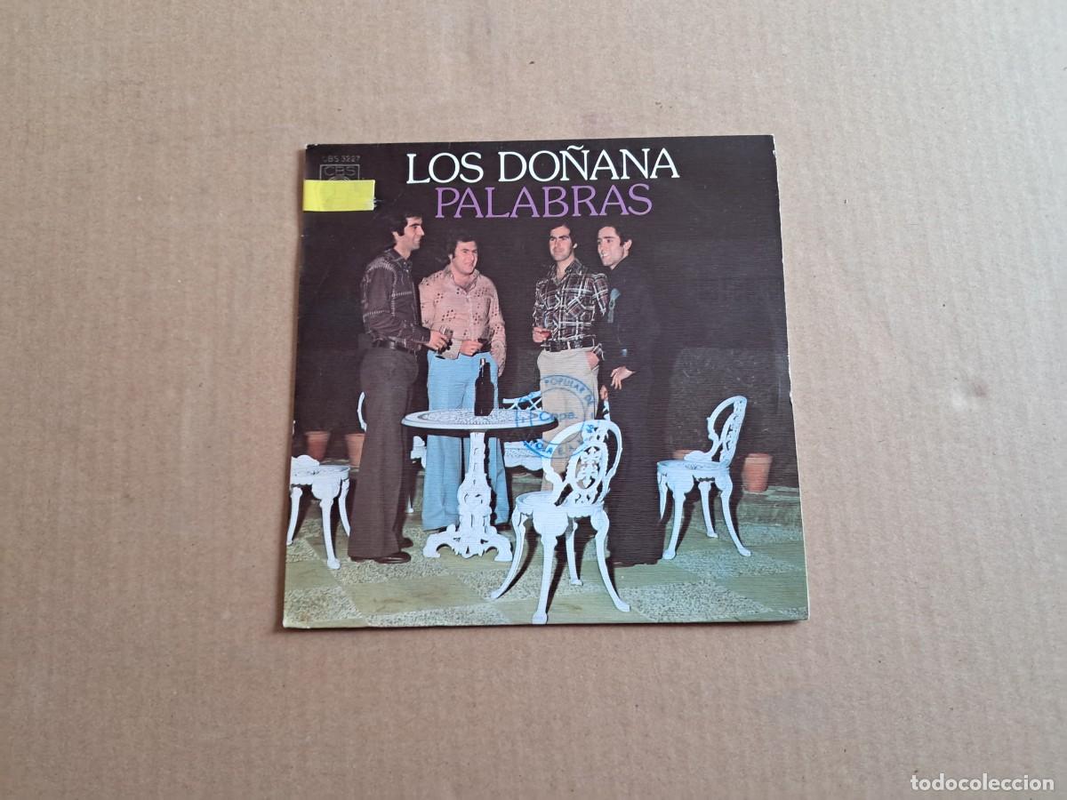 Discos de vinilo: LOS DO&Ntilde;ANA - PALABRAS SINGLE 1975 - Foto 1