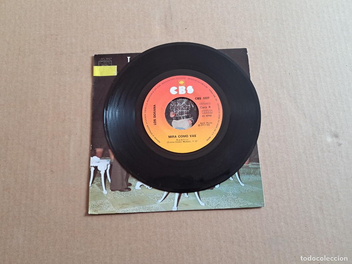Discos de vinilo: LOS DO&Ntilde;ANA - PALABRAS SINGLE 1975 - Foto 2