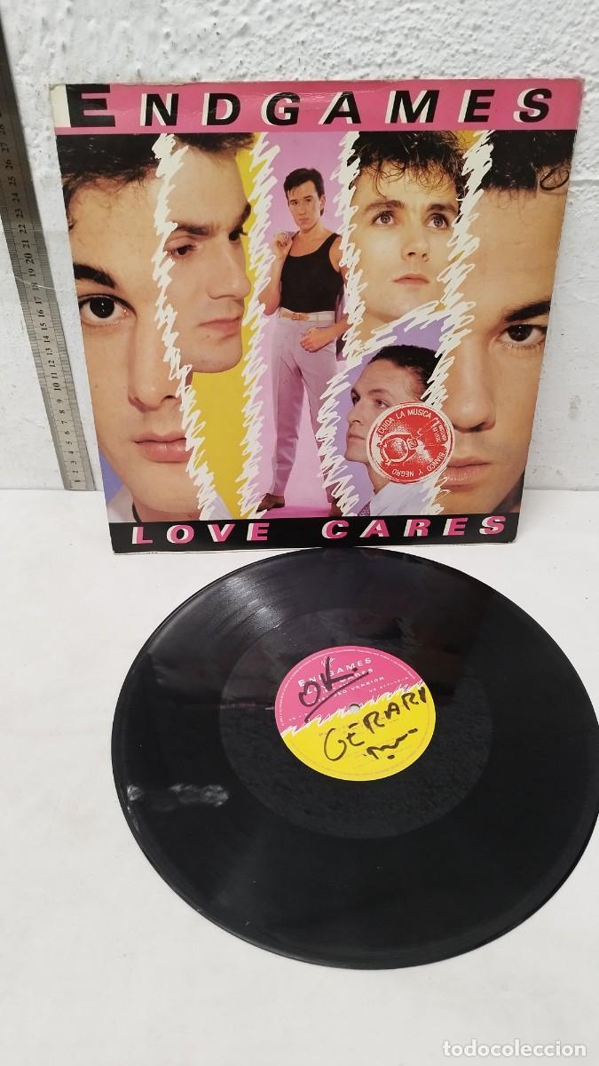 Discos de vinilo: Endgames &ndash; Love Cares / Ready Or Not. Vinilo Maxi single - Foto 1
