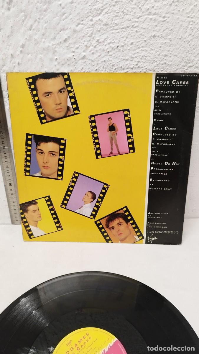Discos de vinilo: Endgames &ndash; Love Cares / Ready Or Not. Vinilo Maxi single - Foto 4