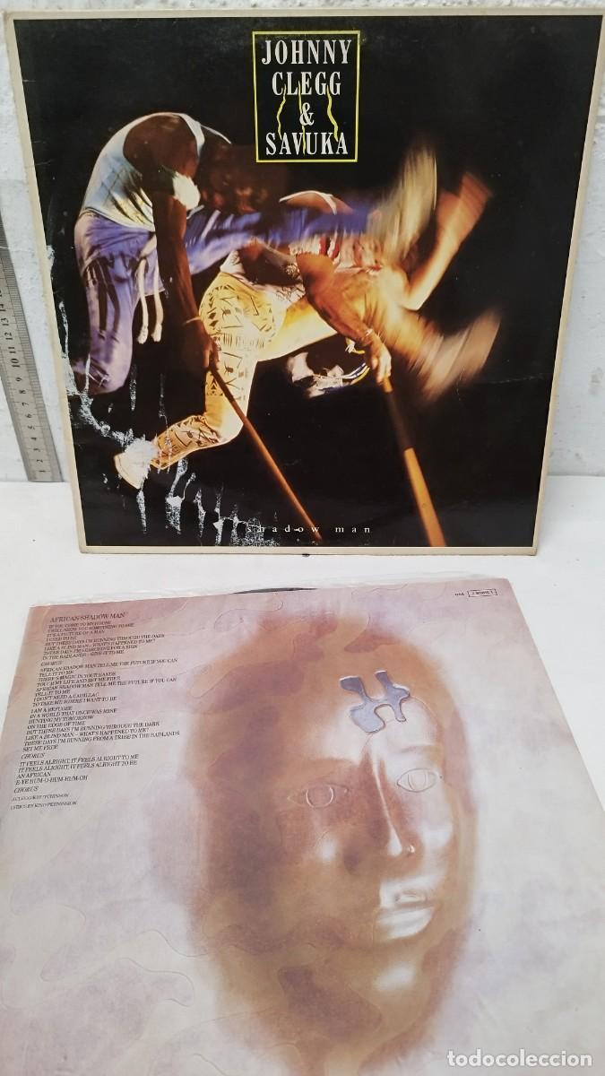 Discos de vinilo: Johnny Clegg & Savuka &ndash; Shadow Man. Vinilo lp - Foto 1