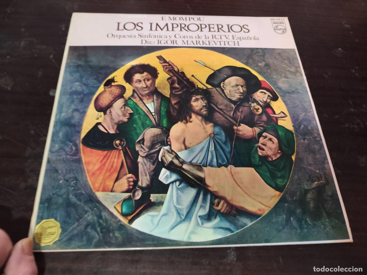 Discos de vinilo: LOS IMPROPERIOS / MOMPOU / IGOR MARKEVITCH / DESP 9 / PHILIPS - Foto 1