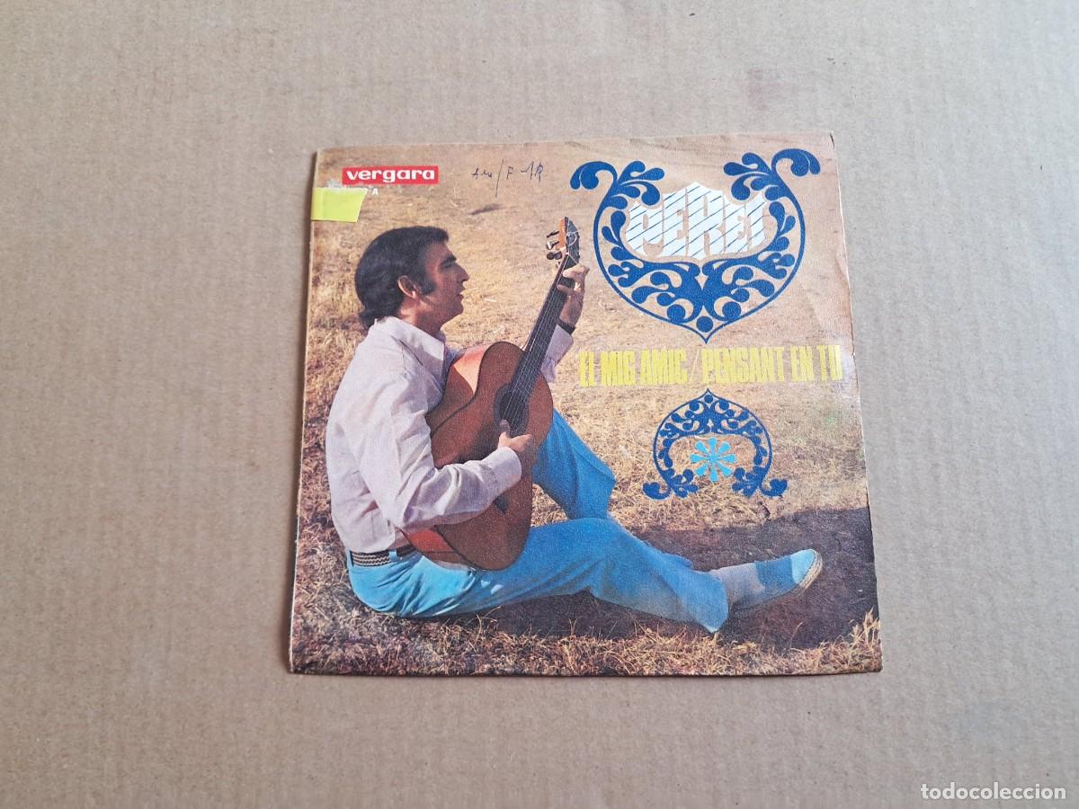 Discos de vinilo: PERET - EL MIG AMIC SINGLE 1968 - Foto 1
