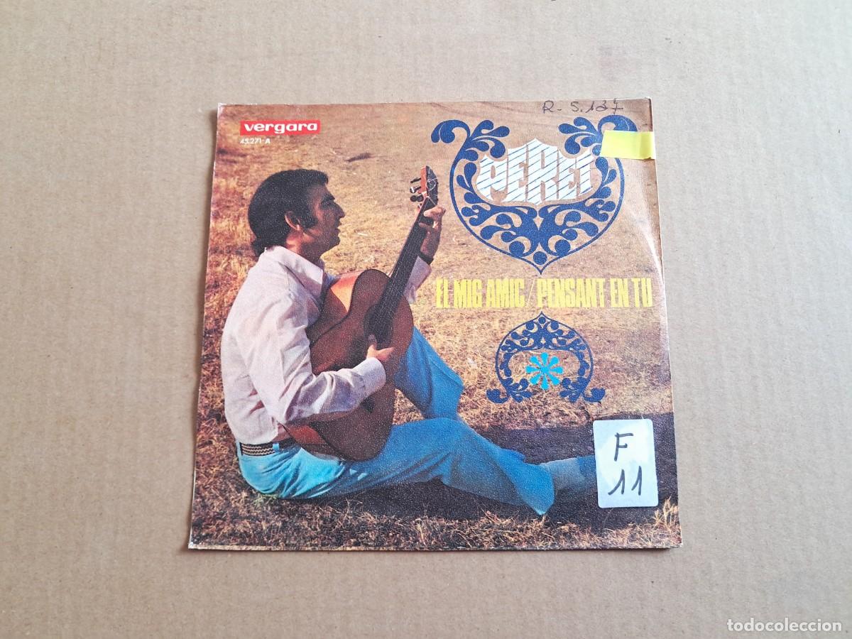 Discos de vinilo: PERET - EL MIG AMIC SINGLE 1968 - Foto 3