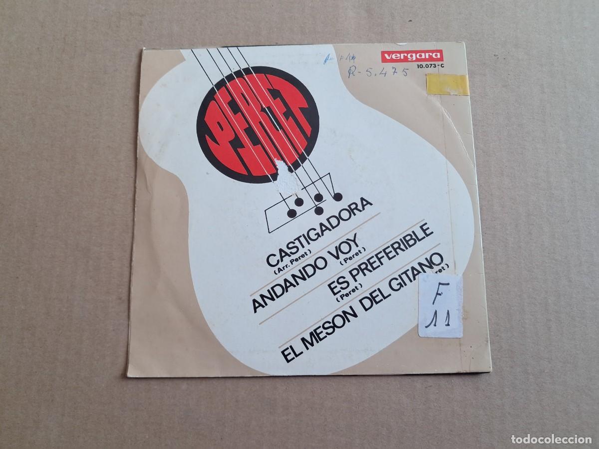Discos de vinilo: PERET - CASTIGADORA EP 4 TEMAS 1969 - Foto 3
