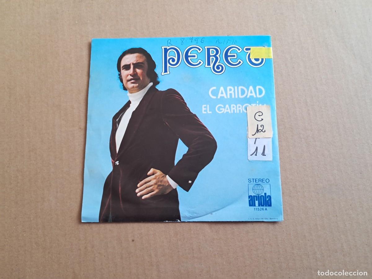 Discos de vinilo: PERET - CARIDAD SINGLE 1972 - Foto 3
