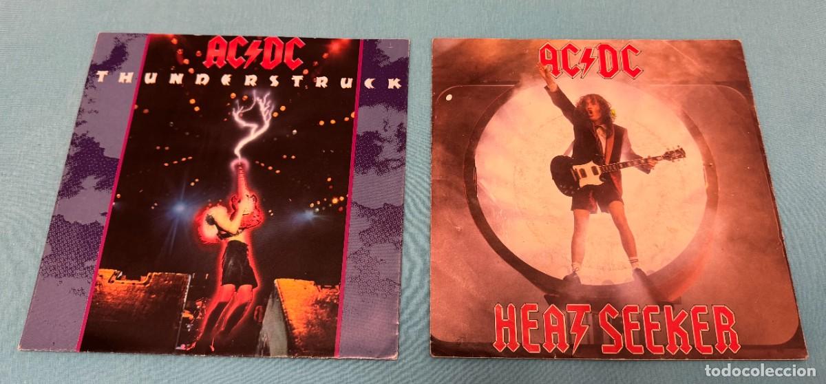 Discos de vinilo: AC/DC 2 sleeve no record inside only sleeves EX single - Foto 1