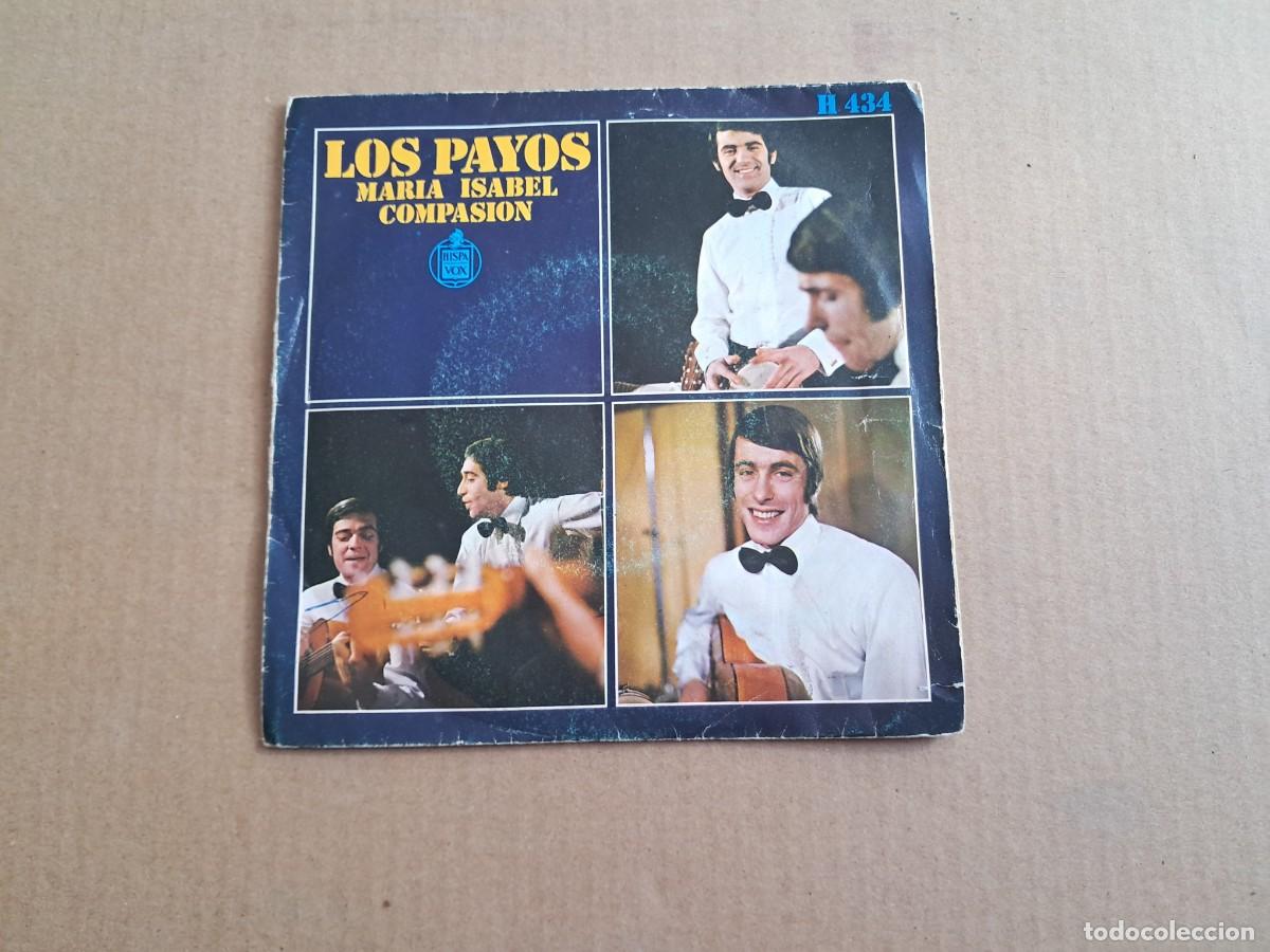 Discos de vinilo: LOS PAYOS - MARIA ISABEL SINGLE 1969 - Foto 1