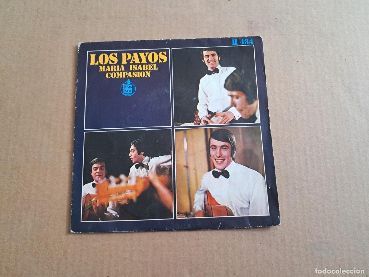 Discos de vinilo: LOS PAYOS - MARIA ISABEL SINGLE 1969 - Foto 1