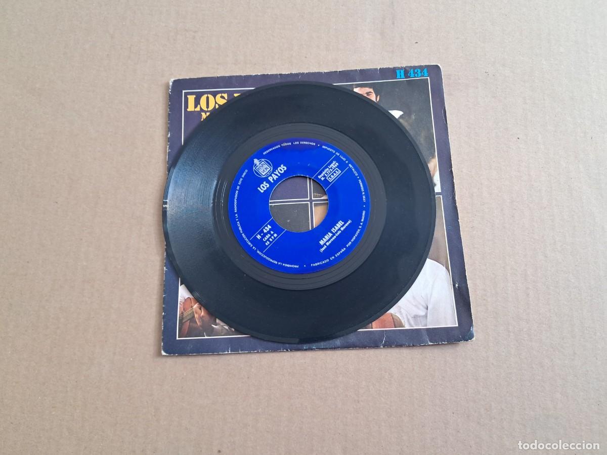 Discos de vinilo: LOS PAYOS - MARIA ISABEL SINGLE 1969 - Foto 2
