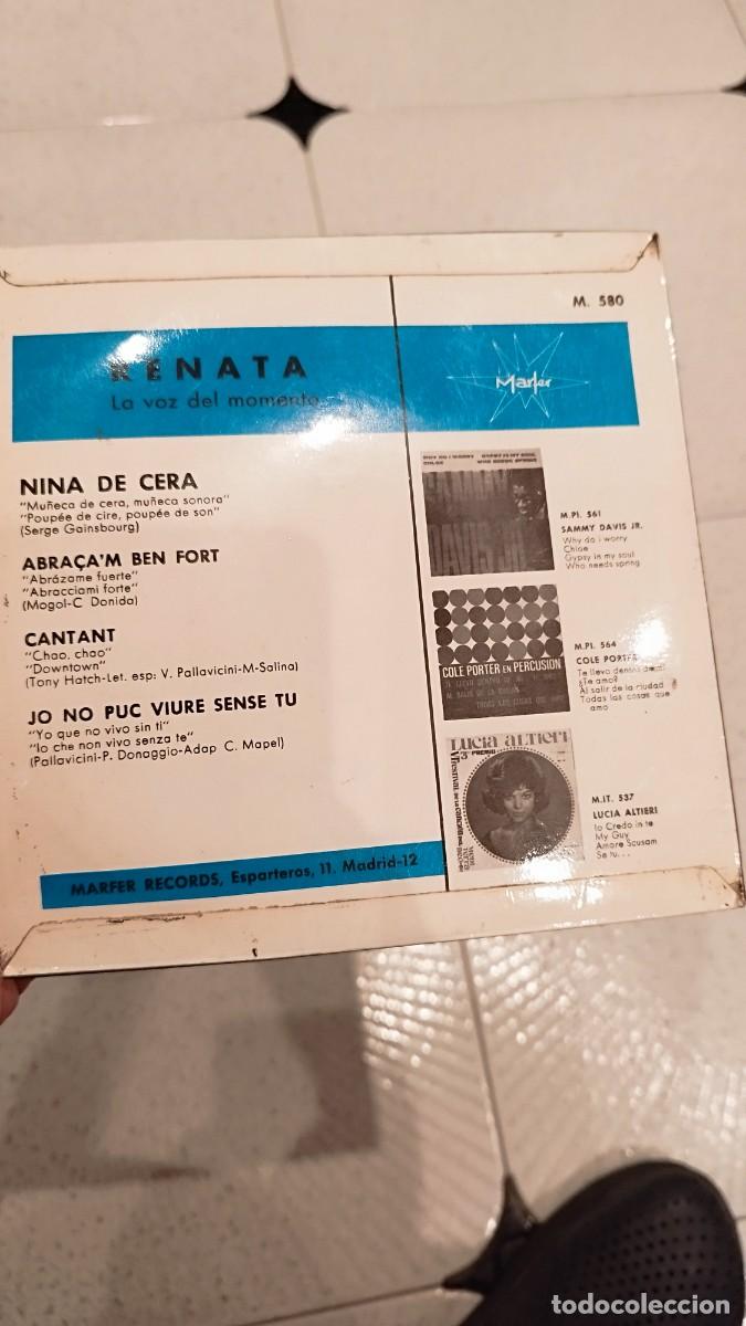 Discos de vinilo: Renata &ndash; Nina De Cera. Vinilo Ep - Foto 2