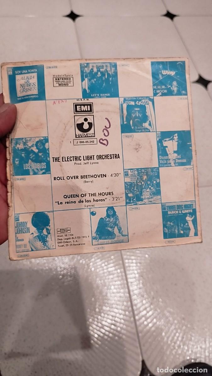 Discos de vinilo: The Electric Light Orchestra &ndash; Roll Over Beethoven. Vinilo 7&rdquo;. - Foto 3