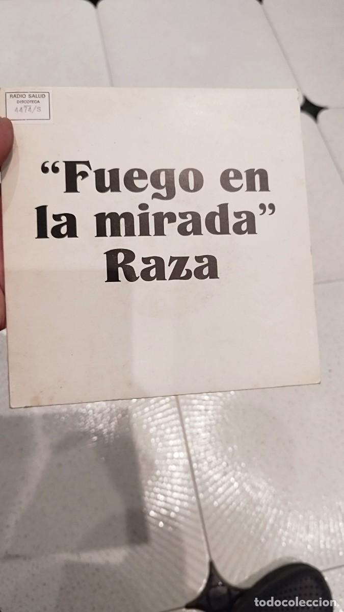 Discos de vinilo: Raza - fuego en la mirada. Vinilo 7&rdquo;. - Foto 1