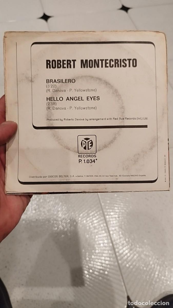 Discos de vinilo: Robert Montecristo &ndash; Brasilero. Vinilo 7&rdquo;. - Foto 2