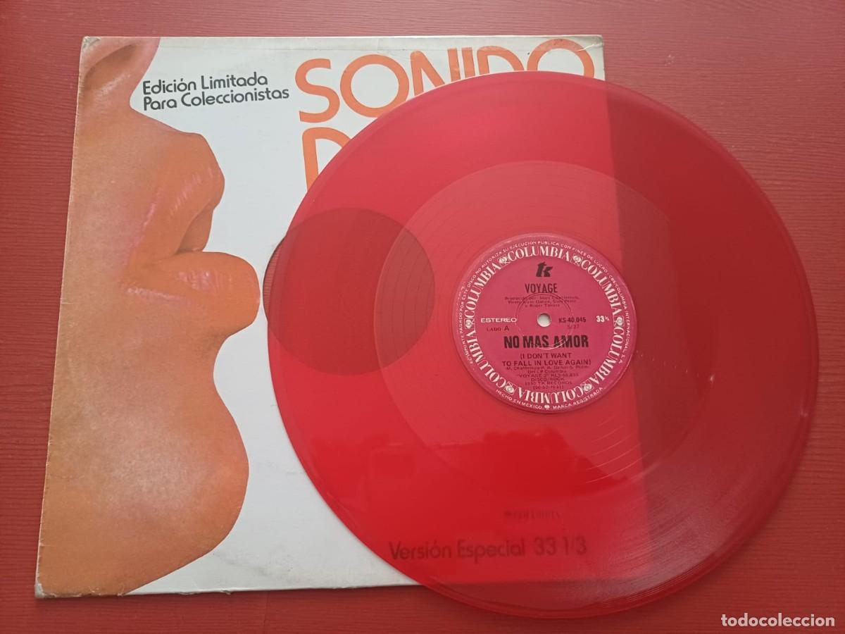 Discos de vinilo: Voyage-I Don&acute;t want to fall in love again-12&rdquo;Mexico Single RED colored COLUMBIA 1980