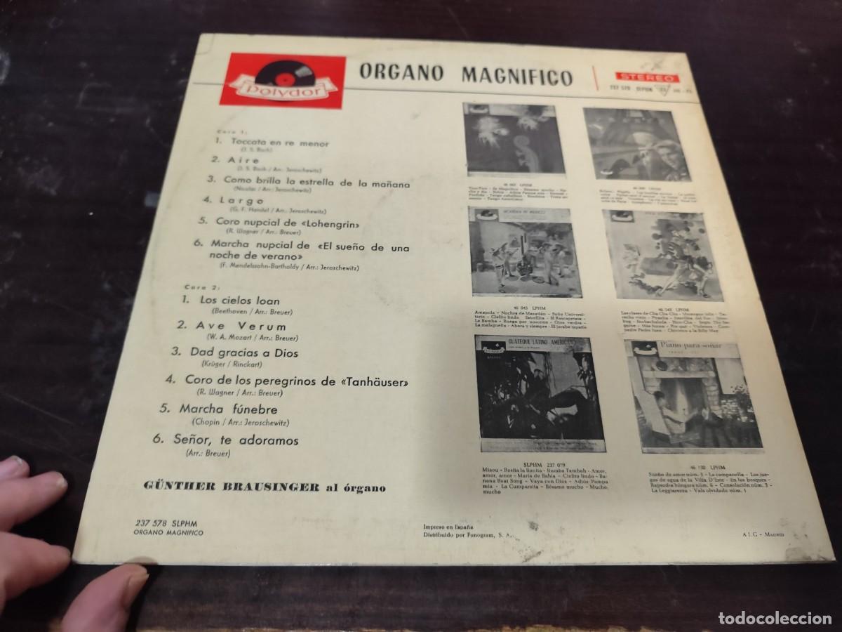 Discos de vinilo: ORGANO MAGNIFICO / BRAUSINGER / / DESP 9 / POLYDOR - Foto 4