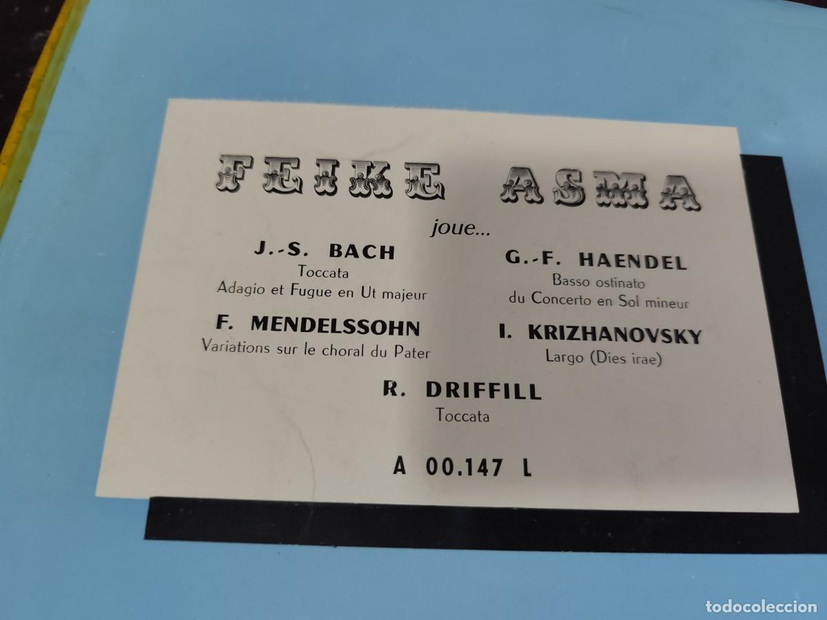Discos de vinilo: FEIKE ASMA / VVAA / DRIFFILL / DESP 9 / PHILIPS - Foto 2