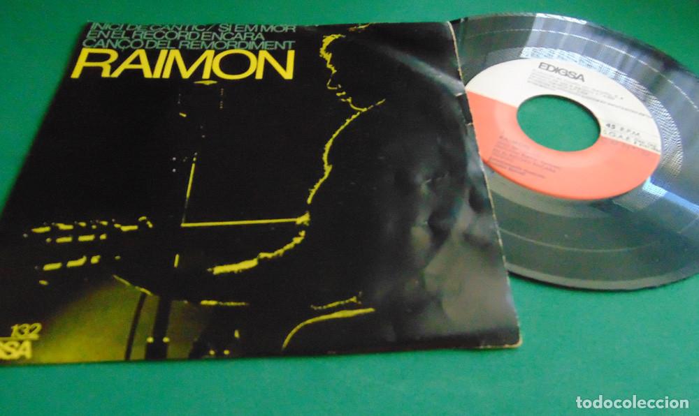 Discos de vinilo: Raimon &ndash; (VI) Inici De C&agrave;ntic - EP 1966 - Foto 3