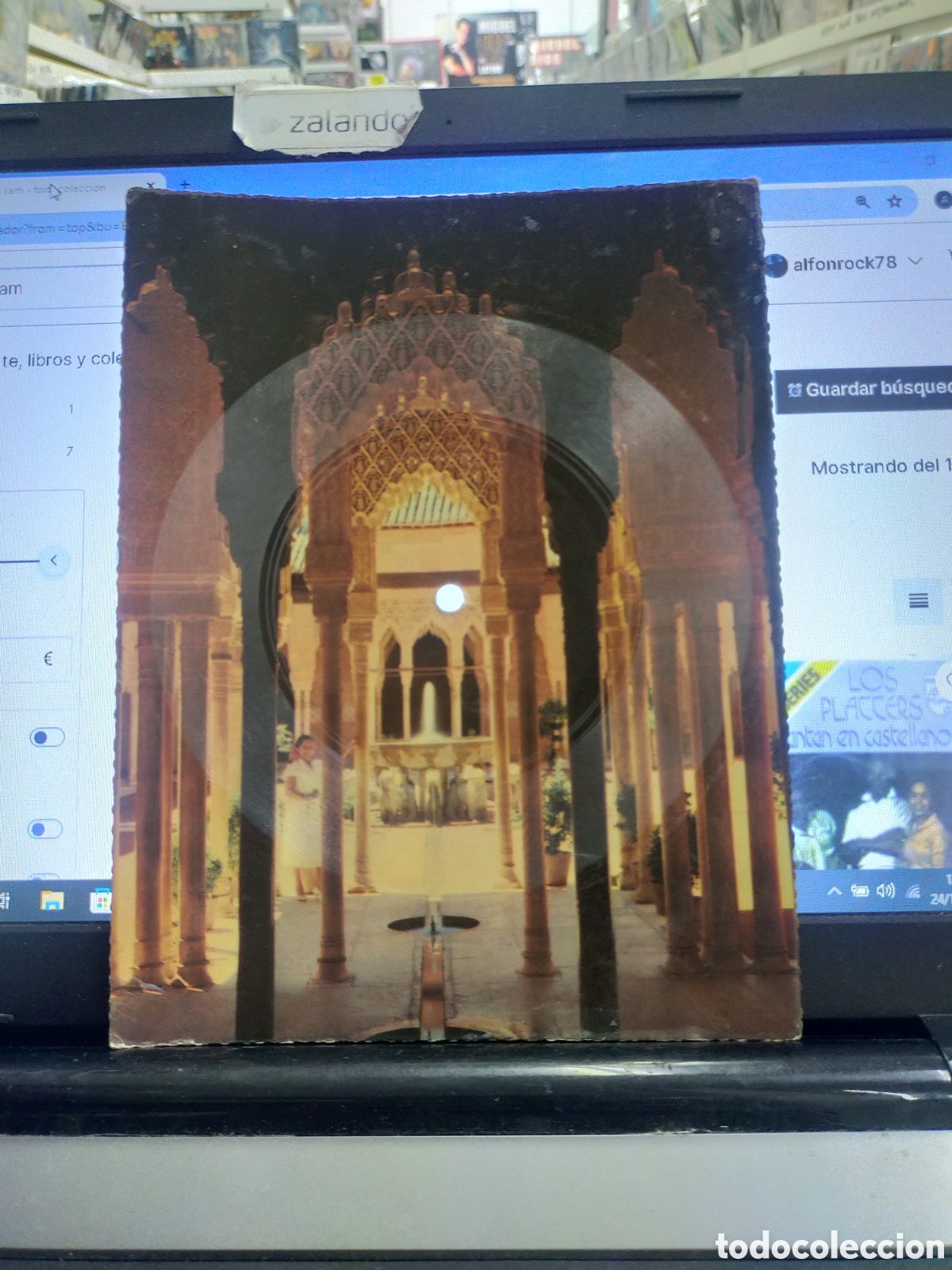 Discos de vinilo: Buck ram disco postal only you la Alhambra - Foto 1