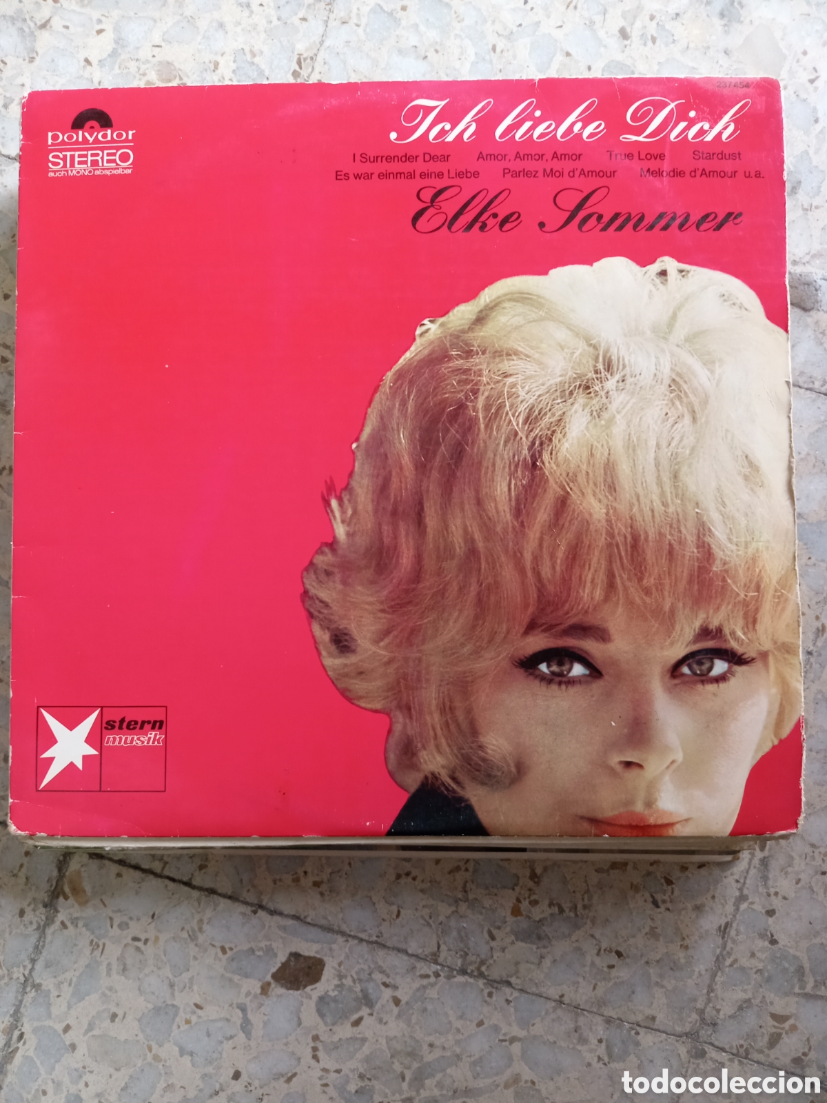 Discos de vinilo: LP ELKE SOMMER ICH LIEBE DICH - Foto 1