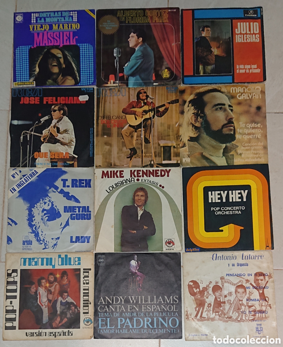 Discos de vinilo: Lote 12 vinilos singles - Foto 1