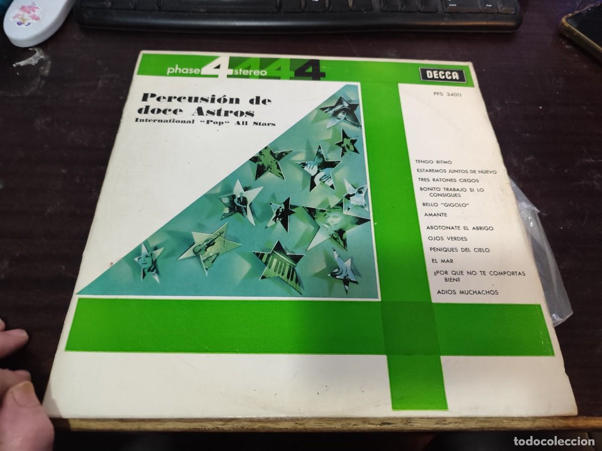 Discos de vinilo: PERCUSION DE DOCE ASTROS / / / DESPR10 / DECCA - Foto 1