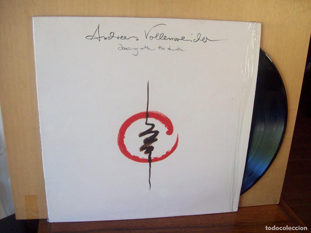 Discos de vinilo: ANDREAS VOLLENWEIDER - DANCING WITCH THE LION - LP - Foto 1