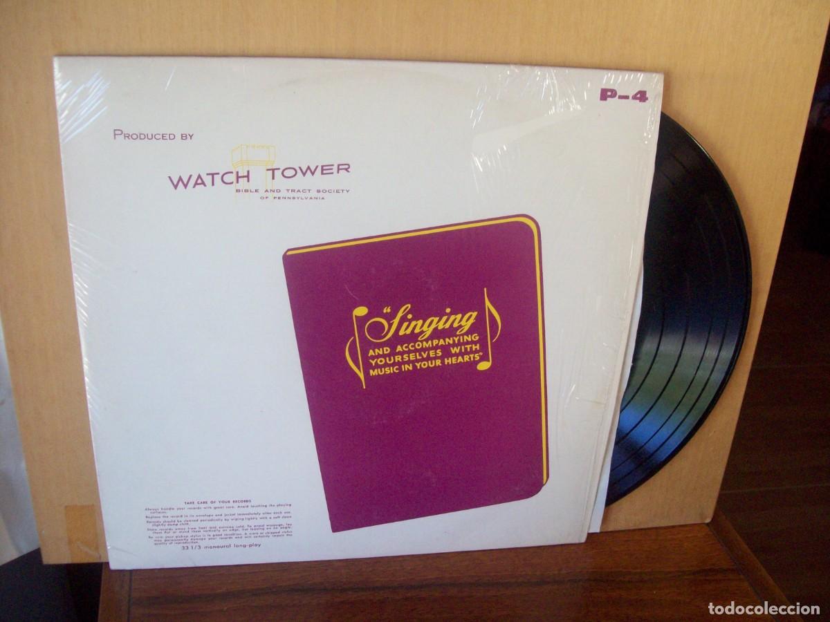 Discos de vinil: SINGING AND ACCOMPANYING N&ordm; P-4 CONTIENE CANCIONES N&ordm; 39 AL 50 - LP