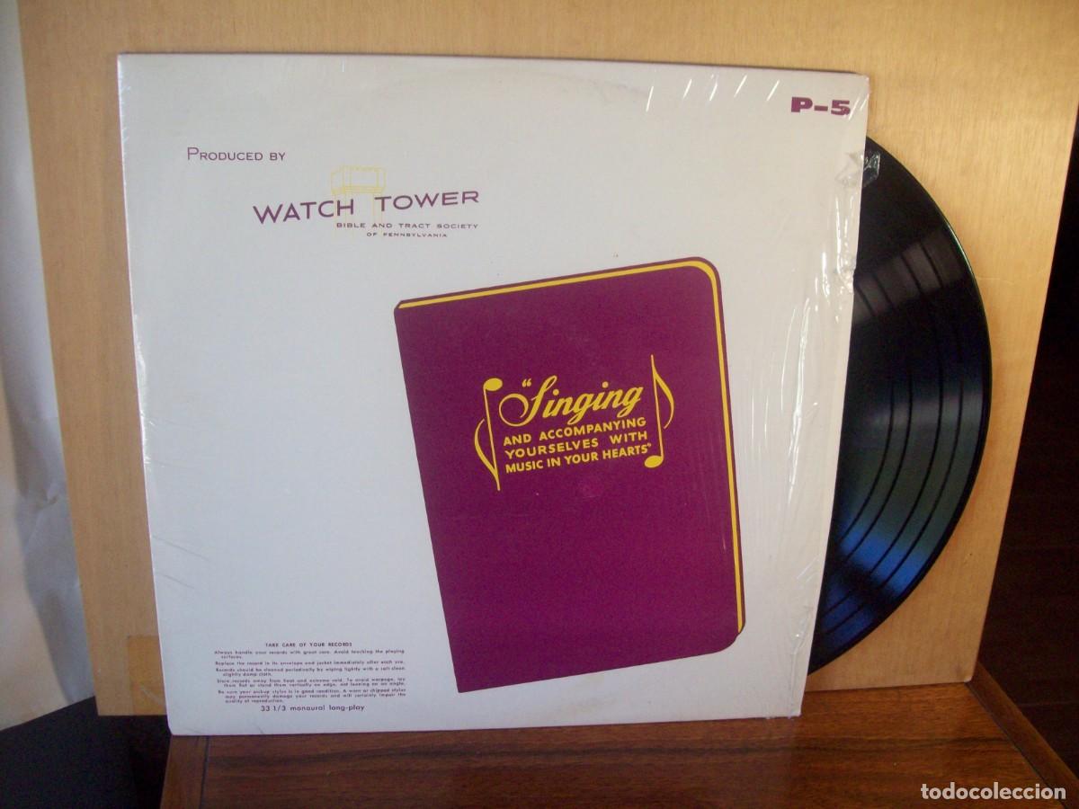 Discos de vinil: SINGING AND ACCOMPANYING P-5 CANCIONES N&ordm; 51 AL 62 - LP FABRICADO EN USA