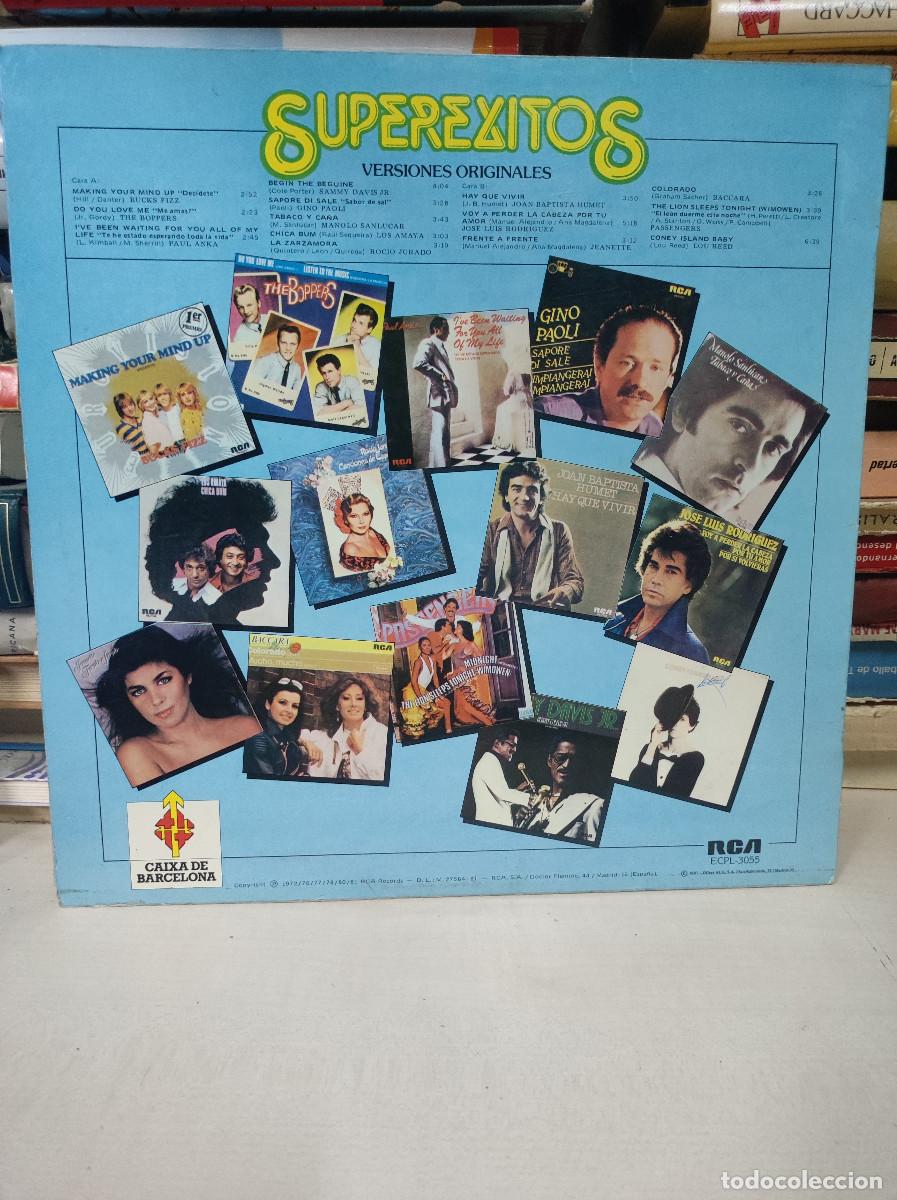 Discos de vinilo: SUPEREXITOS VERSIONES ORIGINALES - Foto 2