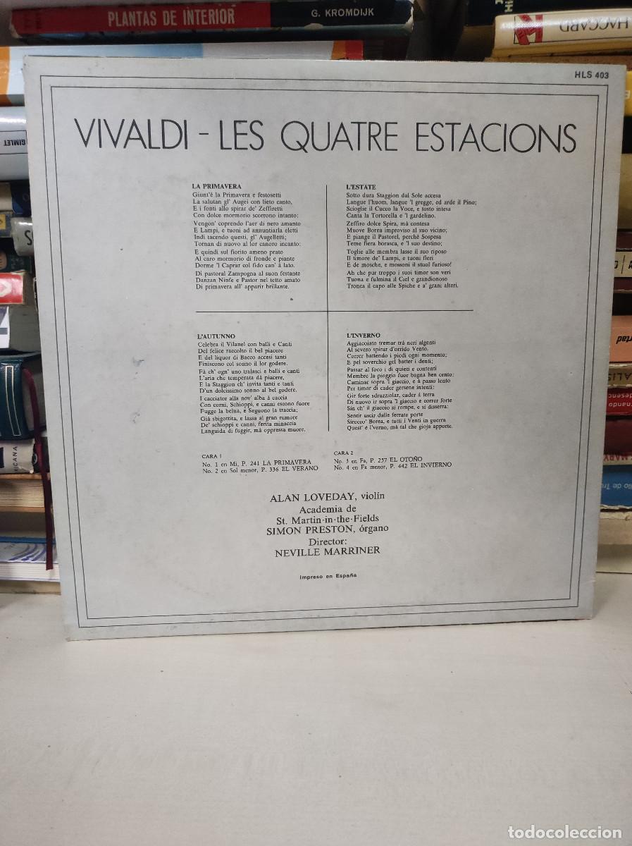 Discos de vinilo: Vivaldi &ndash; Les Quatre Estacions - Foto 2