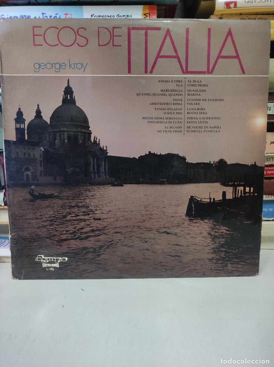 Discos de vinilo: George Kroy &ndash; Ecos De Italia - Foto 1