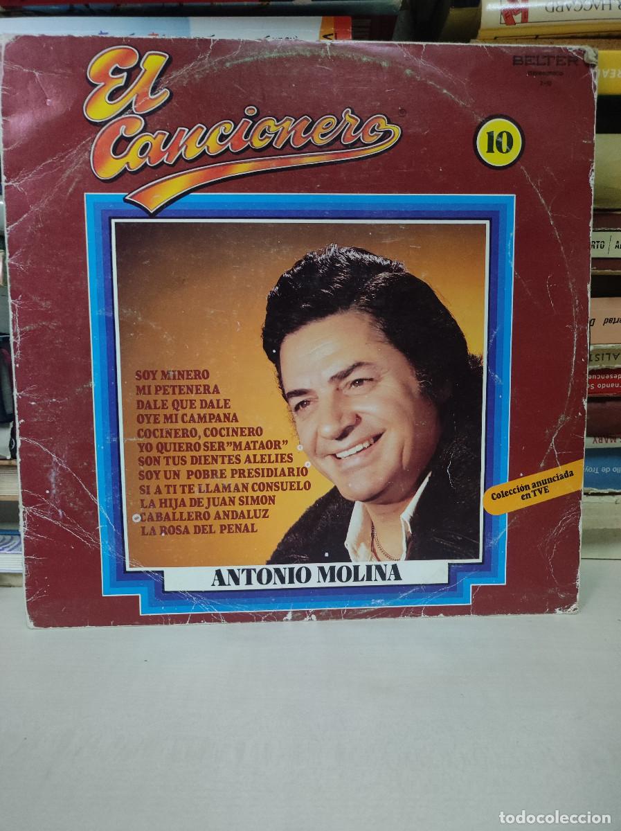 Discos de vinilo: EL CANCIONERO ANTONIO MOLINA - Foto 1