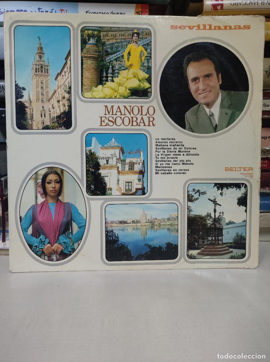 Discos de vinilo: Manolo Escobar &ndash; Sevillanas - Foto 1