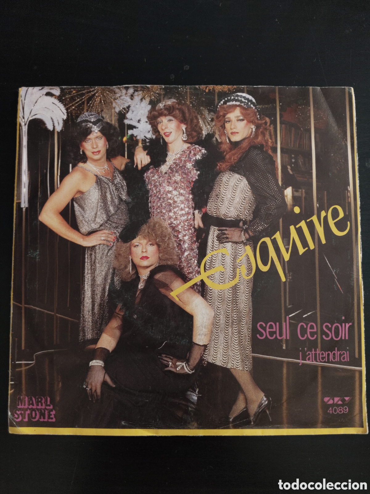 Discos de vinilo: Esquire &nbsp;&ndash;&nbsp;Seul Ce Soir, vinilo 7&rdquo; 1984 - Foto 1