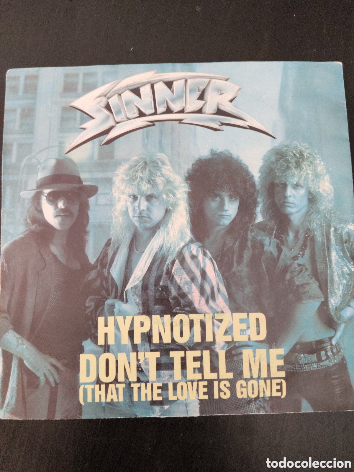 Discos de vinilo: Sinner&nbsp;&ndash;&nbsp;Hypnotized Vinilo 7&rdquo; 1986 Alemania - Foto 1