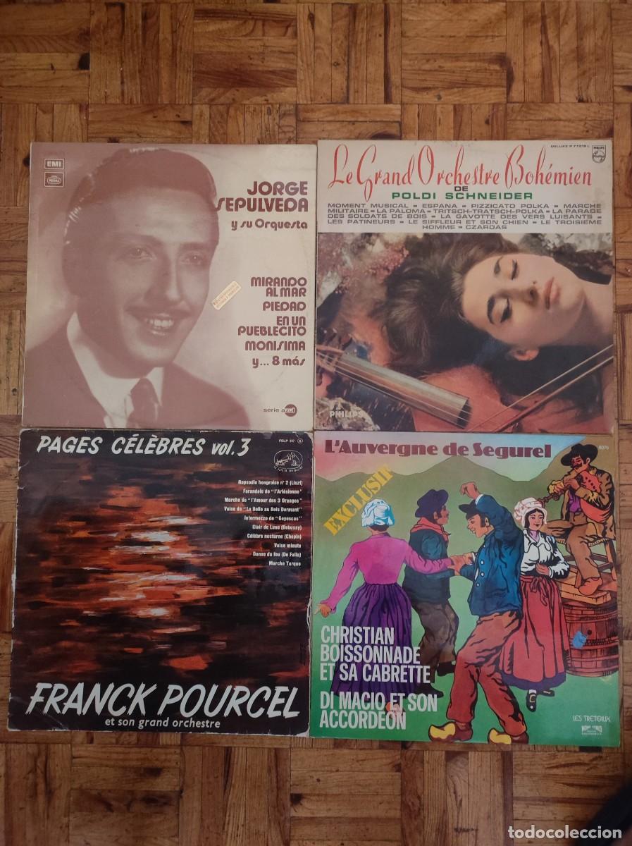 Discos de vinilo: Lote 10 discos vinilos de orquestas (parte 7) - Foto 1