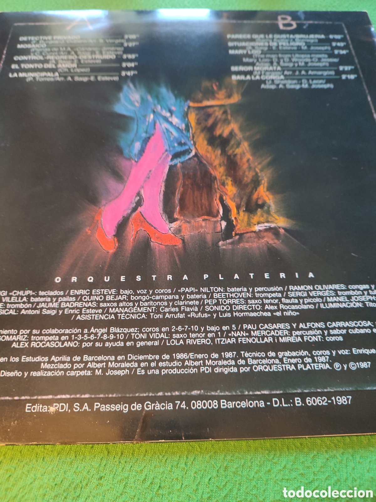 Discos de vinilo: Orquestra Plater&iacute;a - Agarrate Vinilo Lp - Foto 2