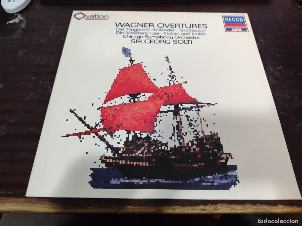 Discos de vinilo: WAGNER OVERTURES / SOLTI / / DESPR10 / DECCA - Foto 1