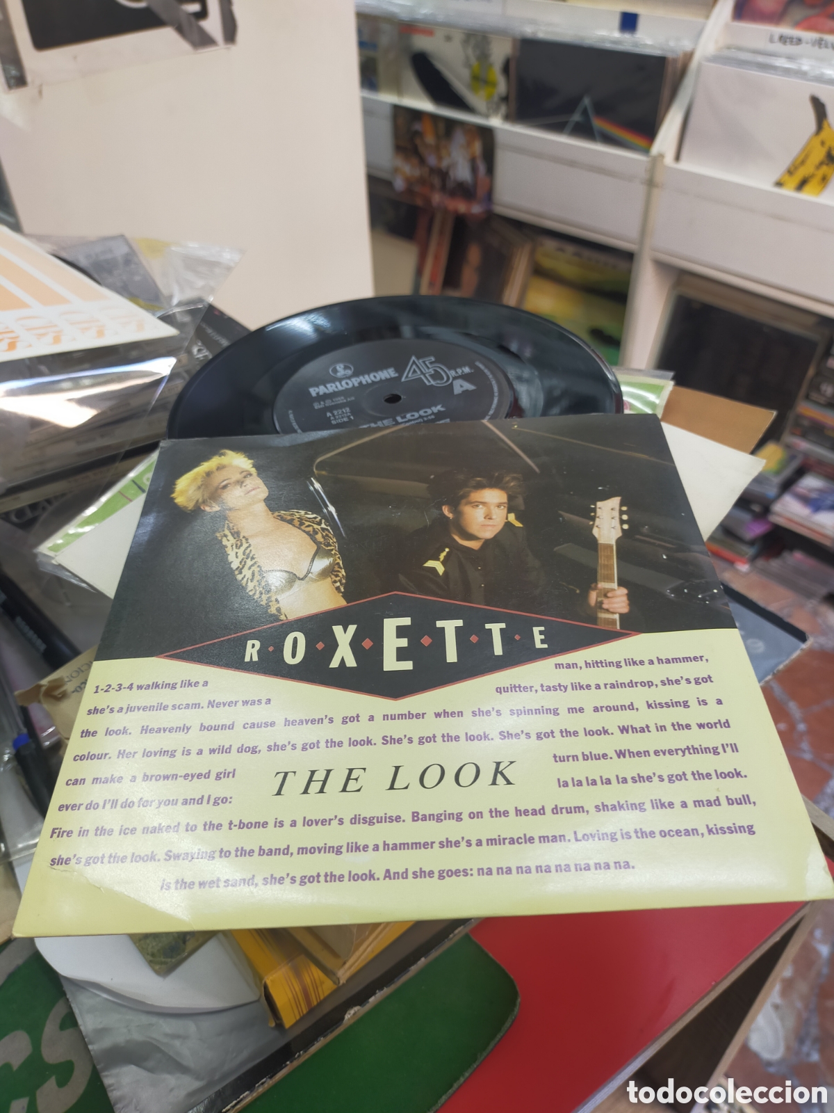 Discos de vinilo: Roxette single the look Australia 1989 - Foto 1